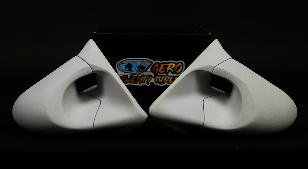 Toyota Supra JZA80 Power Aero Mirrors - FRP